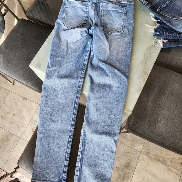 ZARA Set of 2 Mid Rise Skinny Stretch Jeans Size 6 - Picture 9 of 15